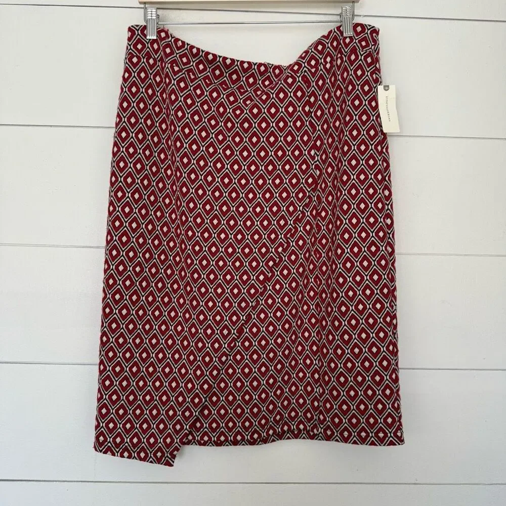 Anthropologie Women’s Large Maeve Wiles Pencil Skirt New